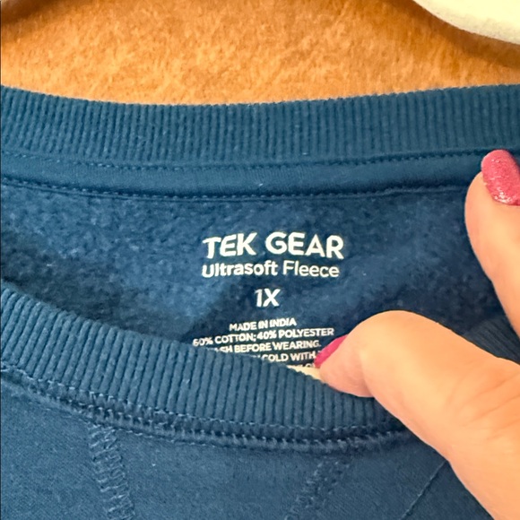 Tek Gear Ultrasoft Fleece in Deep Blue - Picture 2 of 4
